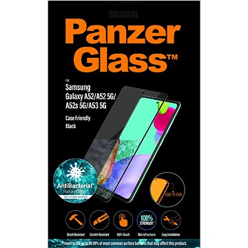 PanzerGlass Edge-to-Edge Antibacterial pro Samsung Galaxy A52/A52 5G/A52s 5G/A53 5G (7253)