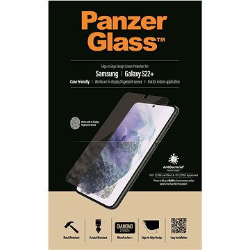 PanzerGlass Samsung Galaxy S22+ (celolepené s funkčním otiskem prstů) (7294)