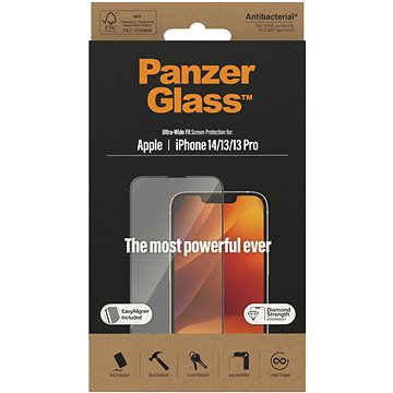 PanzerGlass Apple iPhone 13/13 Pro/14 s instalačním rámečkem (2783)