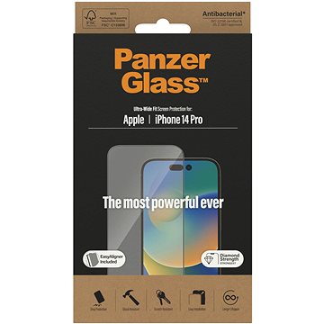PanzerGlass Apple iPhone 14 Pro s instalačním rámečkem (2784)