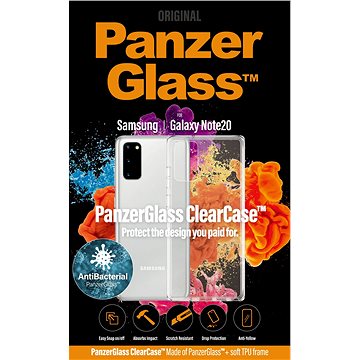 PanzerGlass ClearCase AntiBacterial pro Samsung Galaxy Note 20 (0254)