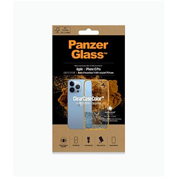 PanzerGlass ClearCaseColor Apple iPhone 13 Pro (oranžový - Tangerine) (0338)