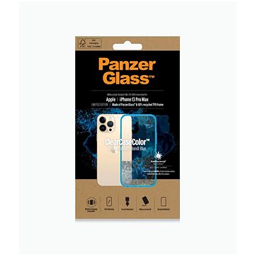 PanzerGlass ClearCaseColor Apple iPhone 13 Pro Max (modrý - Bondi Blue) (0341)