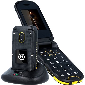 myPhone HAMMER Bow Plus oranžovo-černý (TELMYHBOWPOR)