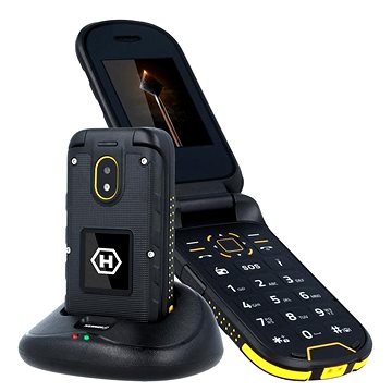 myPhone Hammer Bow oranžovo-černá (Telefon myPhone Hammer Bow oranžovo-černý)