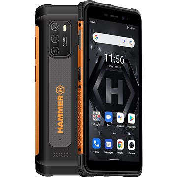 myPhone Hammer Iron 4 oranžová (SMARTPHONE HAMMER IRON 4 orange)