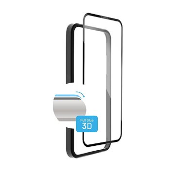FIXED 3D FullGlueCover s aplikátorem pro Apple iPhone 13 Mini černé (FIXG3DA-724-BK)