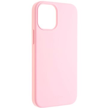 FIXED Flow Liquid Silicon case pro Apple iPhone 12 mini růžový (FIXFL-557-PI)