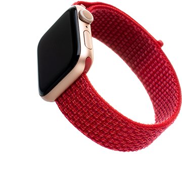 FIXED Nylon Strap pro Apple Watch 38/40/41mm červený (FIXNST-436-RD)
