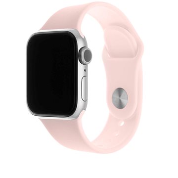 FIXED Silicone Strap SET pro Apple Watch 42/44/45/Ultra 49mm růžový (FIXSST-434-PI)