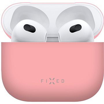 FIXED Silky pro Apple Airpods 3 růžové (FIXSIL-816-RD)