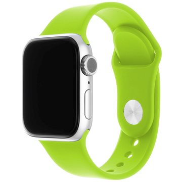 FIXED Silicone Strap SET pro Apple Watch 42/44/45/Ultra 49mm zelený (FIXSST-434-GRE)
