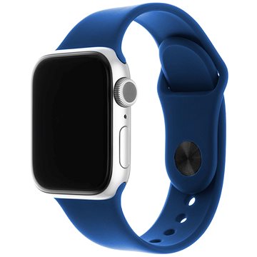 FIXED Silicone Strap SET pro Apple Watch 42/44/45/Ultra 49mm královsky modrý (FIXSST-434-ROBL)