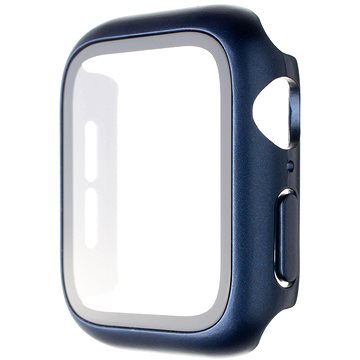 FIXED Pure+ s temperovaným sklem pro Apple Watch 45mm modré (FIXPUW+-818-BL)