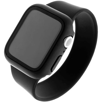 FIXED Pure+ s temperovaným sklem pro Apple Watch 44mm černé (FIXPUW+-434-BK)