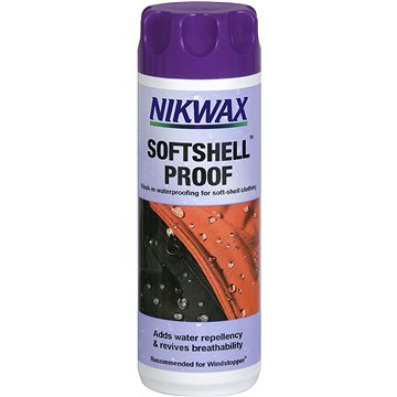NIKWAX Softshell Proof Wash-in 300 ml (3 praní) (5020716451007)