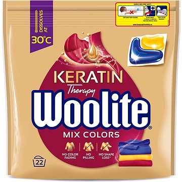 WOOLITE Color s keratinem 22 ks (5900627094121)