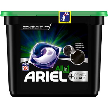 Ariel+ Revita Black 20 ks (8006540435250)