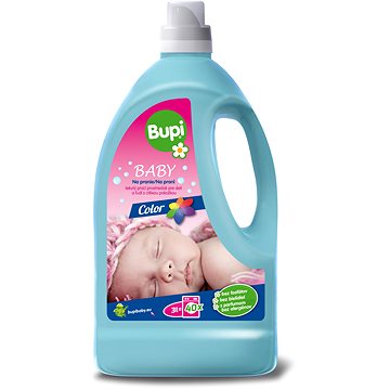BUPI Baby Color Tekutý prací prostředek 3 l (40 praní) (8585000745592)