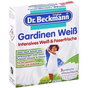 DR. BECKMANN intenzivní čistič záclon 3× 40 g (4008455046013)