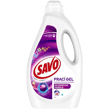 SAVO na barevné prádlo 2,4 l (48 praní) (8720181258596)