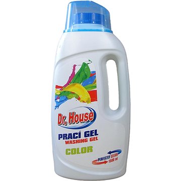 DR. HOUSE prací gel Color 1,5 l (25 praní) (8594057123581)