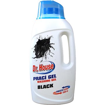 DR. HOUSE prací gel Black 1,5 l (25 praní) (8594057123598)