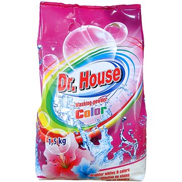DR. HOUSE prací prášek Color 1,5 kg (10 praní) (8594057125233)