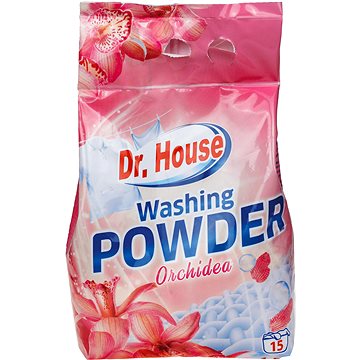 DR. HOUSE prací prášek Orchidej 1,5 kg (15 praní) (8594057126391)