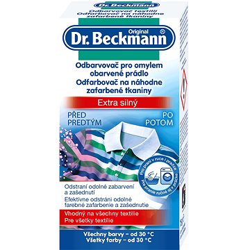 DR. BECKMANN odbarvovač pro omylem obarvené prádlo 75 g (4008455006680)