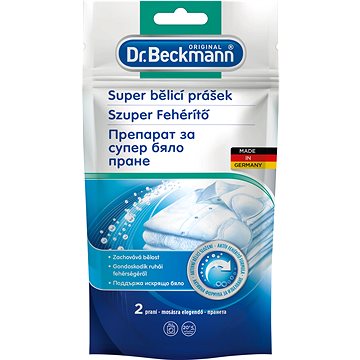 DR. BECKMANN Super bělící prášek 80 g (2 praní) (4008455567716)