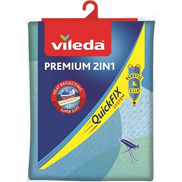VILEDA Premium 2v1 potah lososový/šedý (4023103169043)