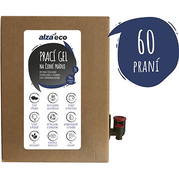 AlzaEco prací gel na černé prádlo 3 l (60 praní) (8594018045747)