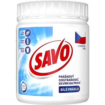 SAVO práškový na bílé prádlo 450 g (20 praní) (8720181069468)