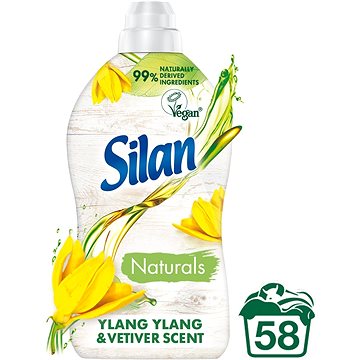 Silan aviváž Naturals Ylang Ylang & Vetiver 58 praní, 1450ml (9000101397550)