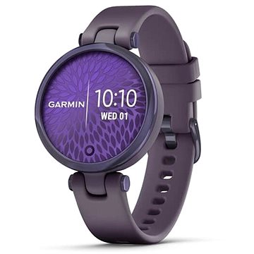 Garmin Lily Sport Midnight Orchid/Orchid Silicone Band (010-02384-12)
