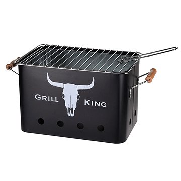 PROGARDEN Gril přenosný piknikový GRILL KING černá (KO-C80901060)
