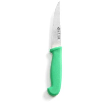 HENDI, nůž univerzální vroubkovaný, zelený, 90 mm (842218)