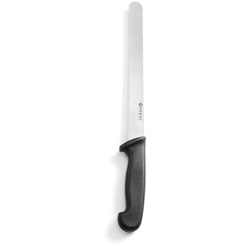 HENDI, nůž na pečivo, černý, 250 mm (843000)