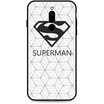 TopQ Xiaomi Redmi 8 3D silikon Bílý Superman 47209 (Sun-47209)