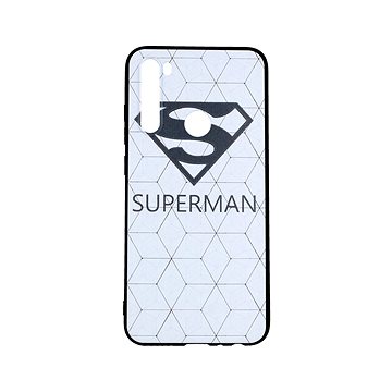 TopQ Xiaomi Redmi Note 8 3D silikon Bílý Superman 46287 (Sun-46287)