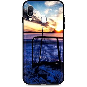 TopQ DARK Samsung A40 silikon Hockey Sunset 45674 (Sun-45674)