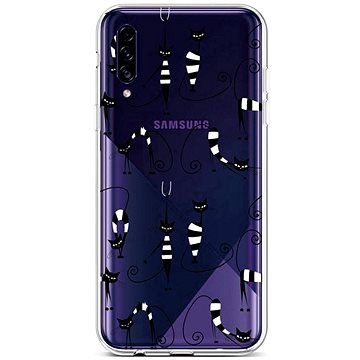 TopQ Samsung A30s silikon Cats 1 45278 (Sun-45278)