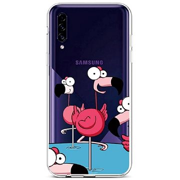 TopQ Samsung A30s silikon Cartoon Flamingos 45258 (Sun-45258)