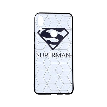 TopQ Huawei P Smart Z 3D silikon Bílý Superman 43260 (Sun-43260)