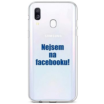 TopQ Samsung A40 silikon Nejsem na Facebooku 42961 (Sun-42961)