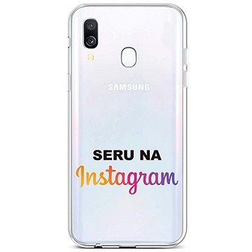 TopQ Samsung A40 silikon Instagram 42959 (Sun-42959)