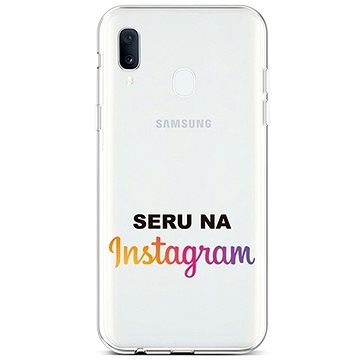TopQ Samsung A20e silikon Instagram 42935 (Sun-42935)