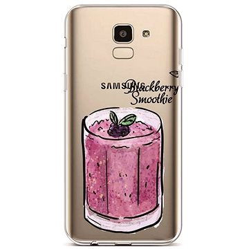 TopQ Samsung J6 silikon Blackberry Smoothie 37927 (Sun-37927)