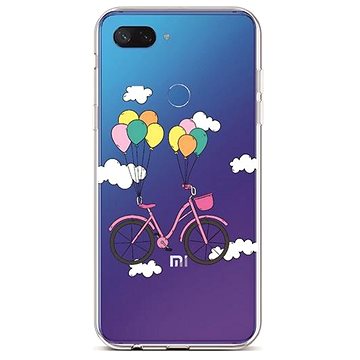 TopQ Xiaomi Mi 8 Lite silikon Pink Bike 36396 (Sun-36396)